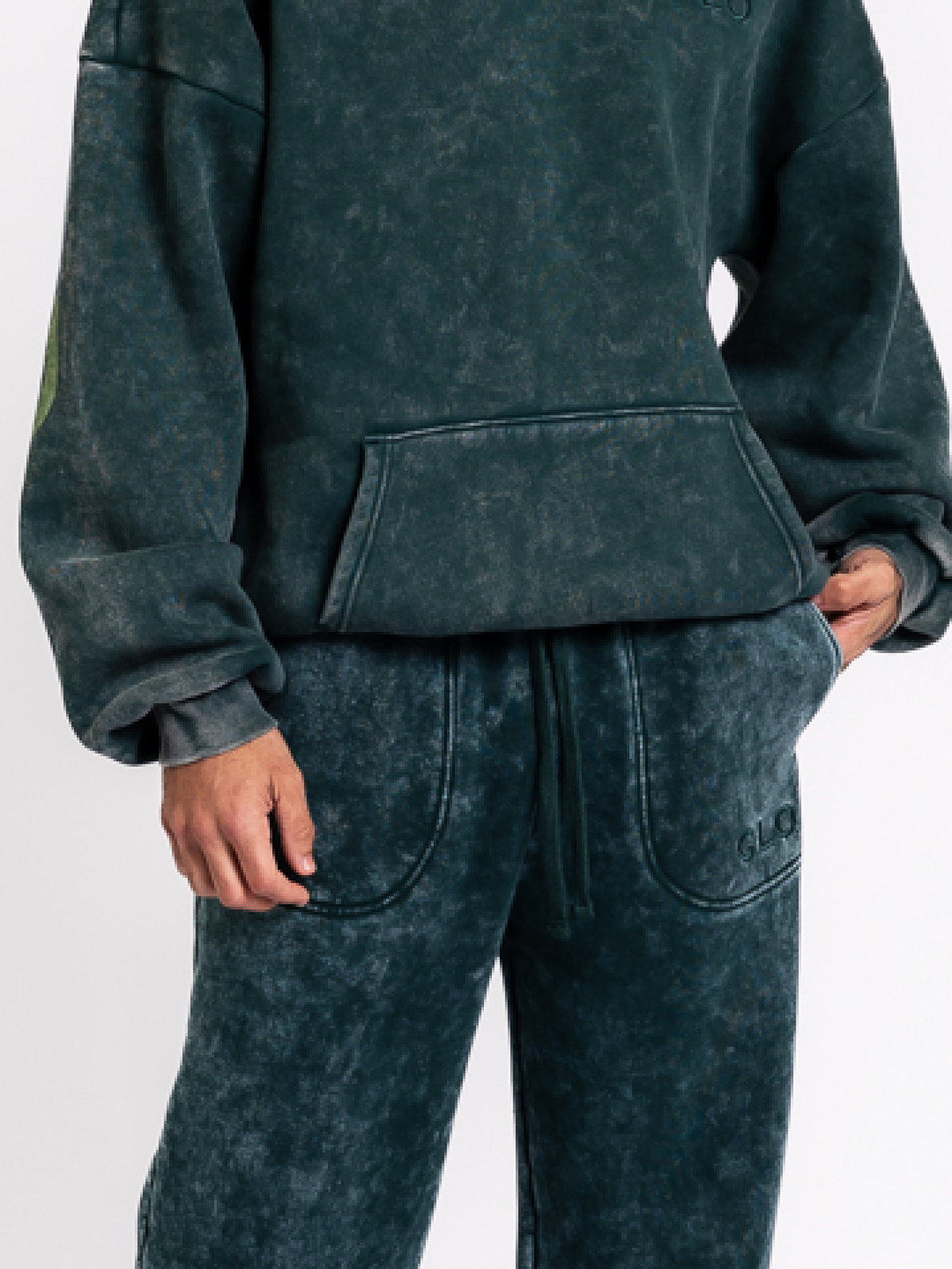Glo Kingdom Essential Hoodie Eden: Snow Wash Redeemed