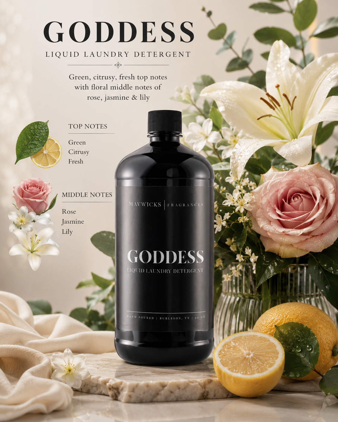 Luxury Liquid Detergent: Luxe