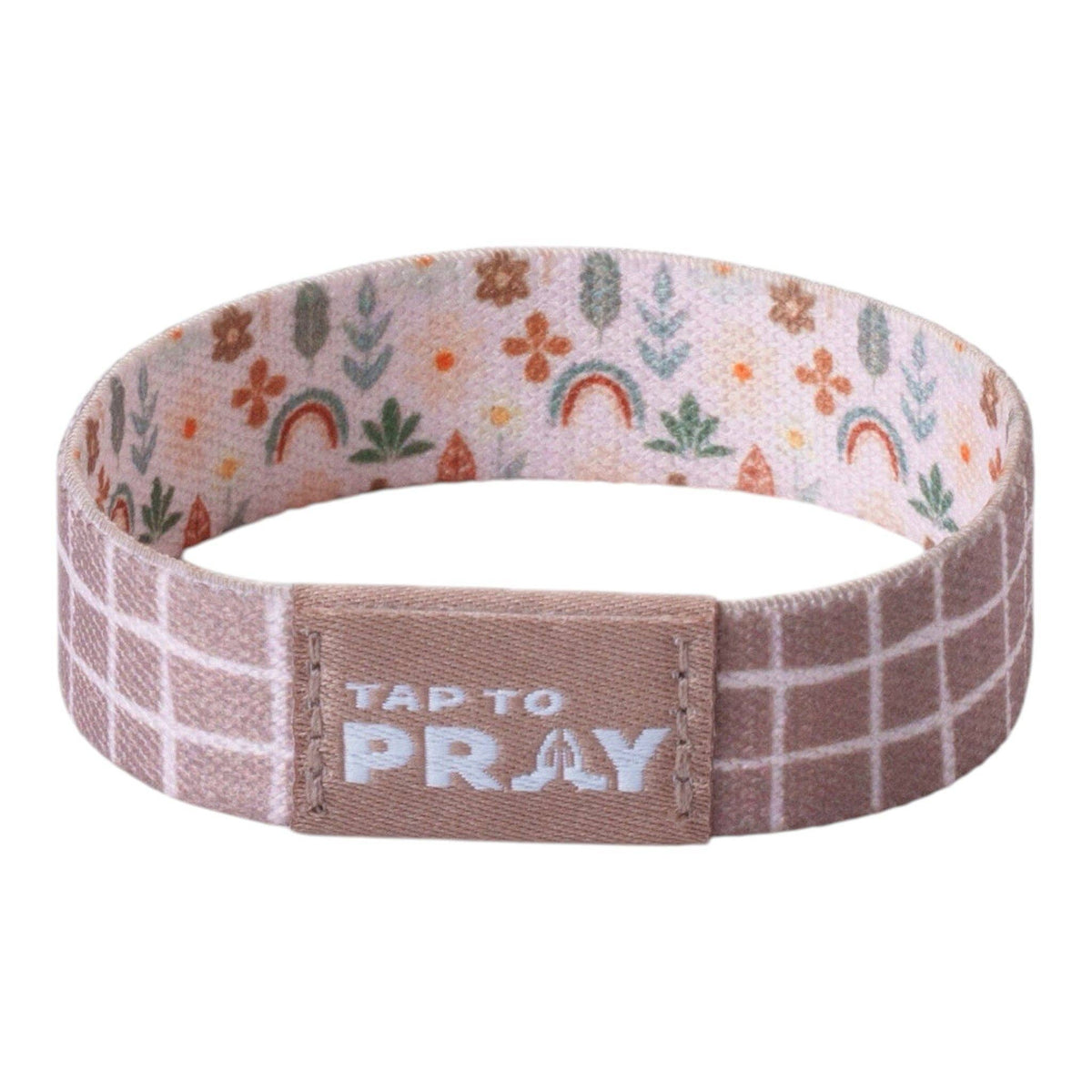Tap To Pray® Wristband – Prairie & Plaid