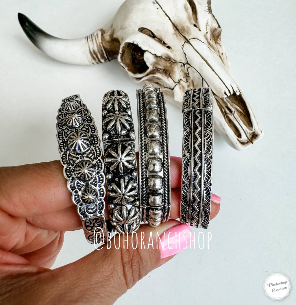 Western Stretch Cuff Bracelet : 2