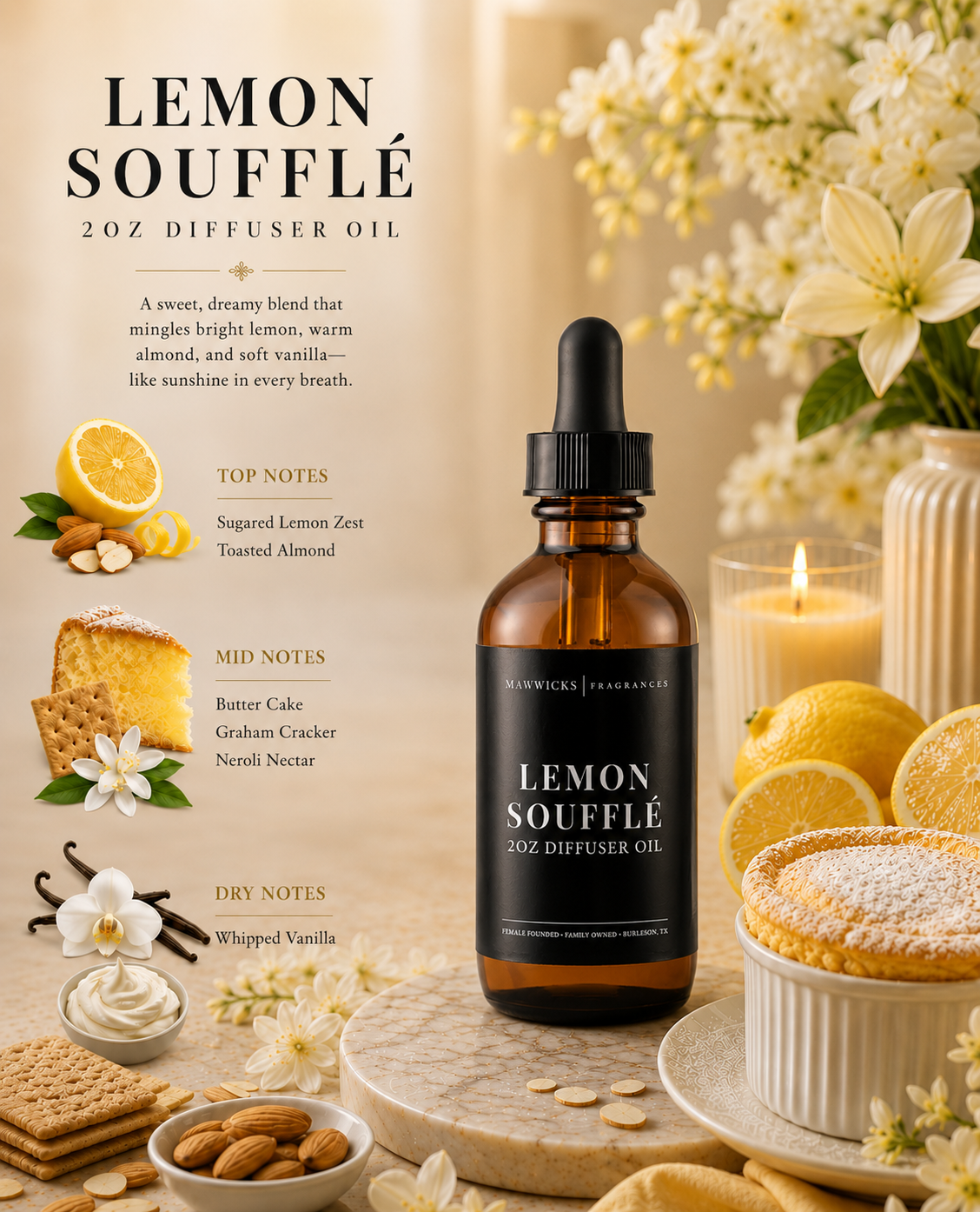 Scented Diffuser Oil: Brazilian Summers