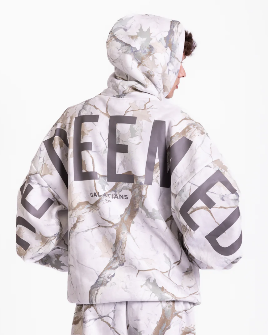 Glo Kingdom Essential Hoodie Redeemed: Light Camo