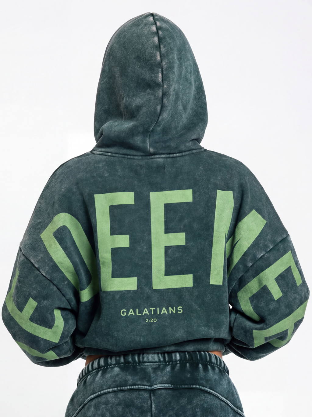 Glo Kingdom Essential Hoodie Eden: Snow Wash Redeemed