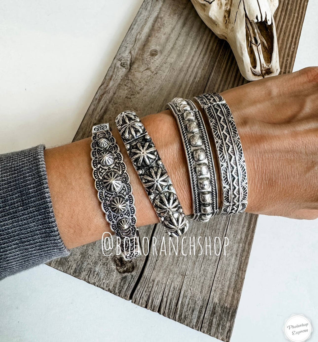 Western Stretch Cuff Bracelet : 2