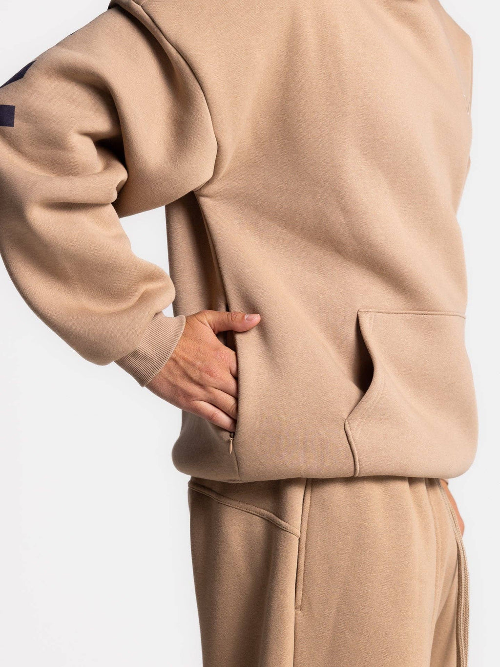 Glo Kingdom Essential Hoodie Forgiven: Latte