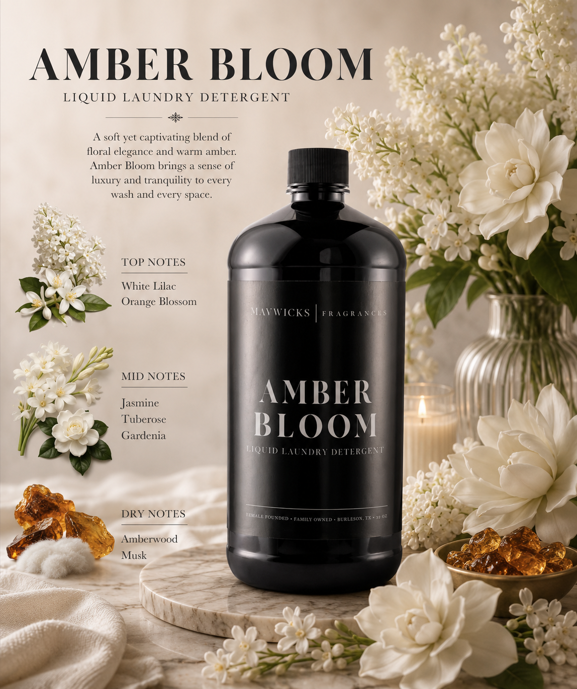 Luxury Liquid Detergent: Luxe