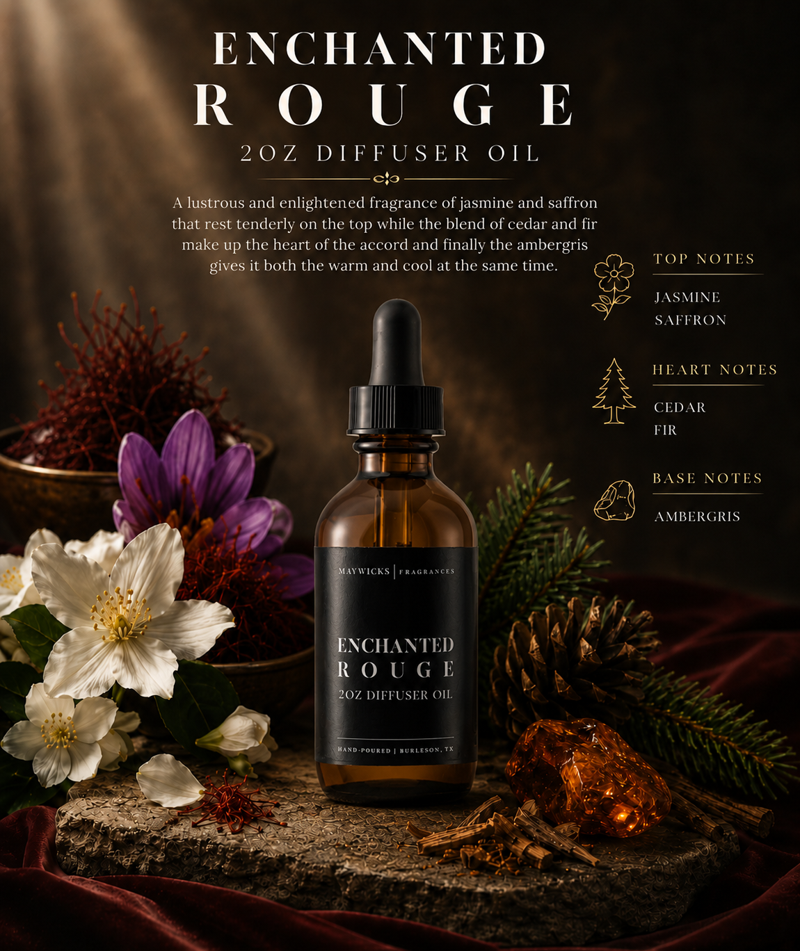 Scented Diffuser Oil: Brazilian Summers