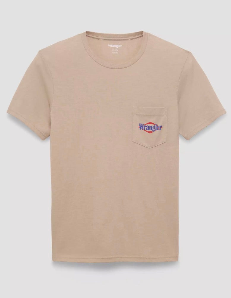 Tan Wrangler Tee