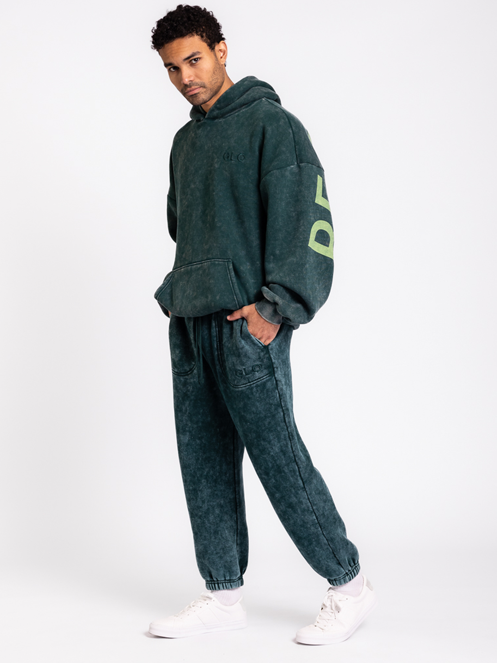 Glo Kingdom Essential Hoodie Eden: Snow Wash Redeemed