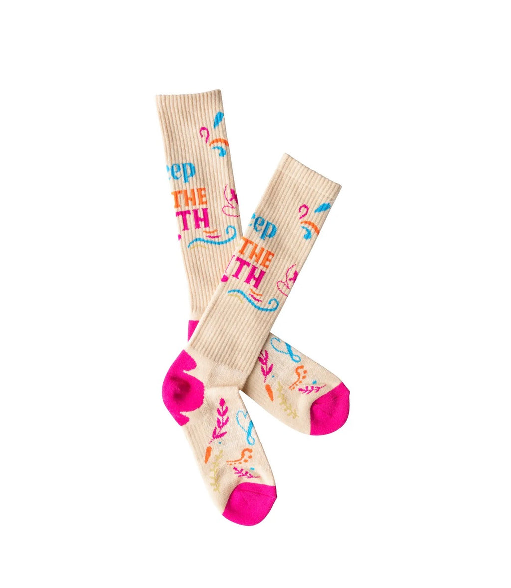 Keep The Faith Performance Boot Socks