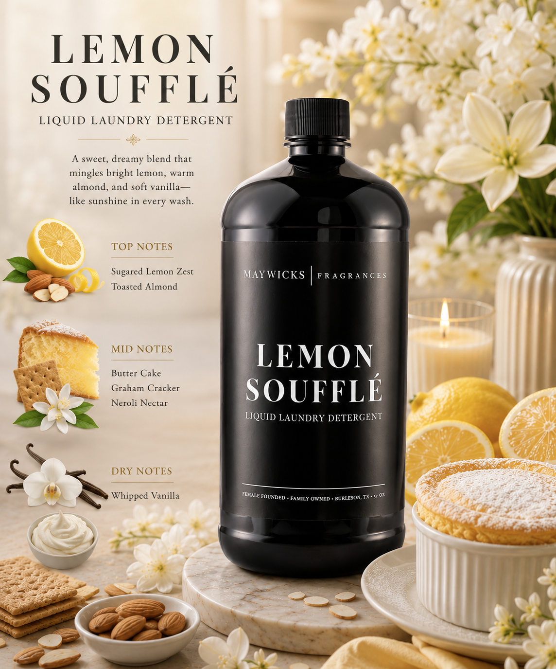 Luxury Liquid Detergent: Luxe