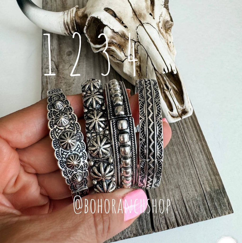 Western Stretch Cuff Bracelet : 2