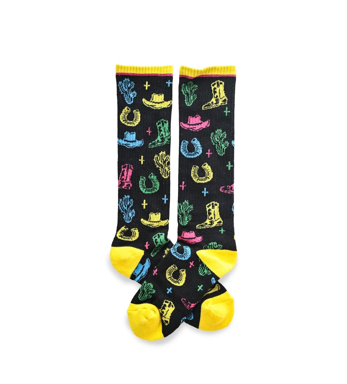 Neon Wrangler Performance Book Socks