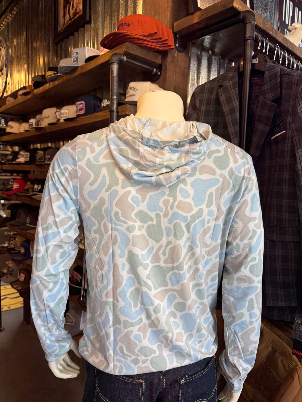 Daybreak Performance Hoodie Seafoam Camo