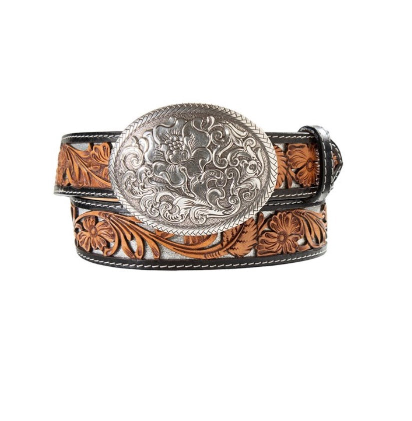 Ladies Nocona Filigree Glitter Belt