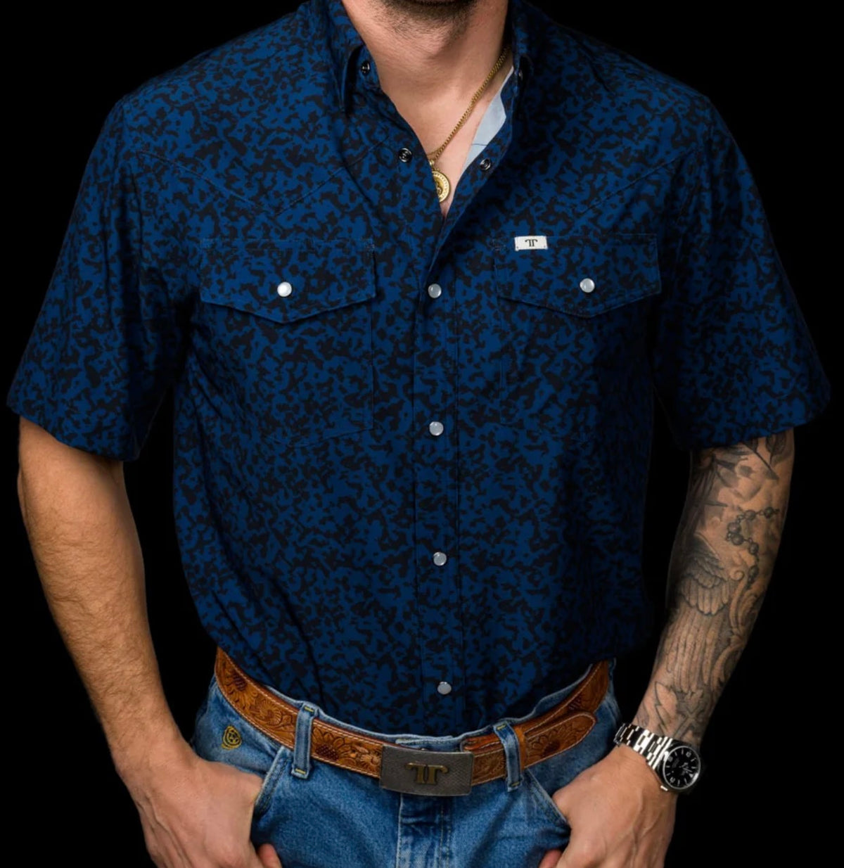 The Grant Short Sleeve Snap