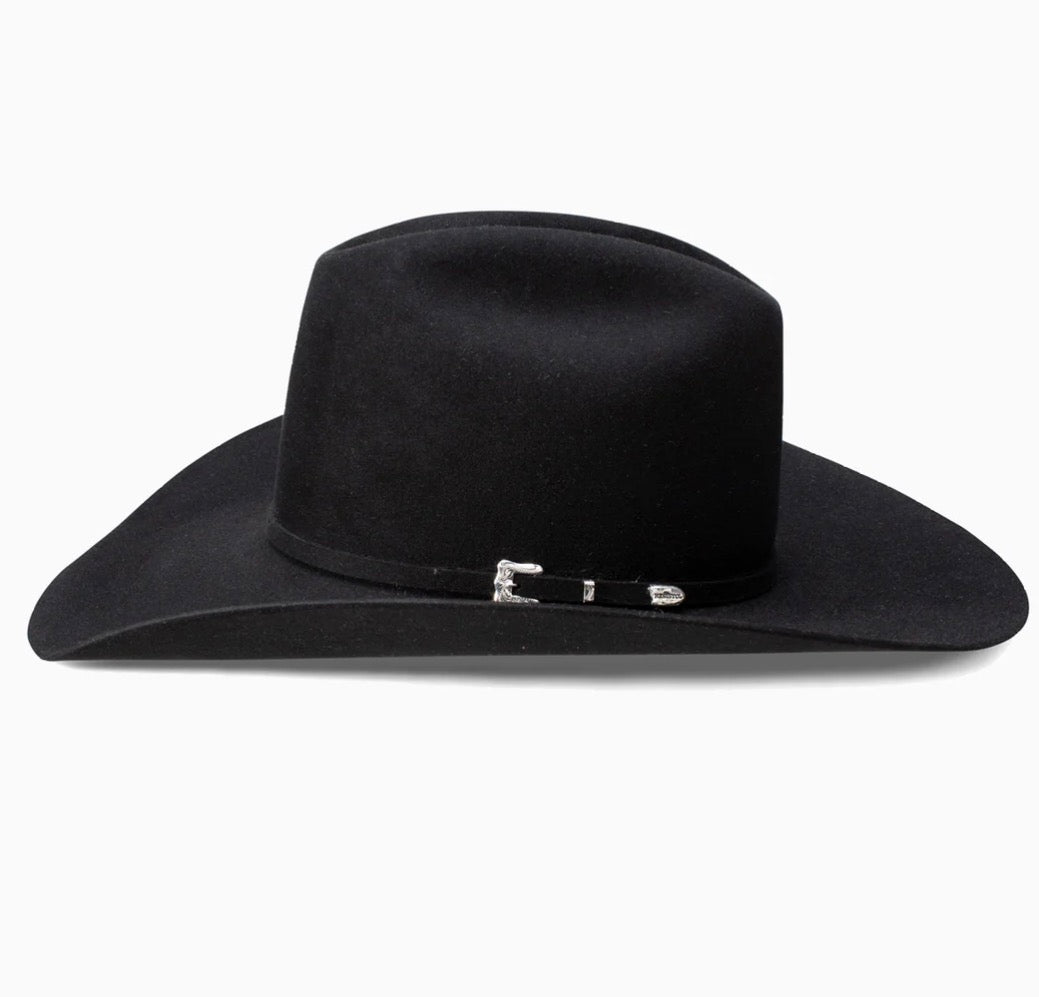 20X Black Gold RB Profile Cowboy Hat