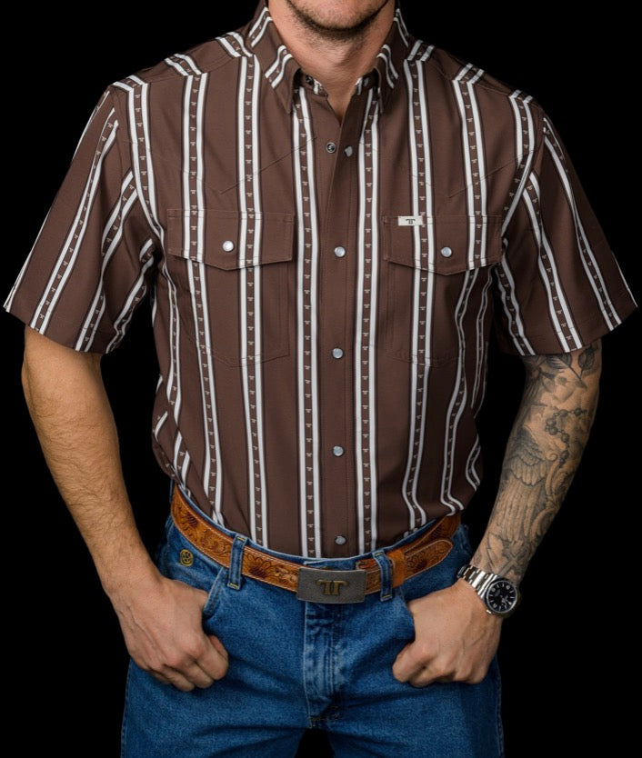 The Tucker in brown