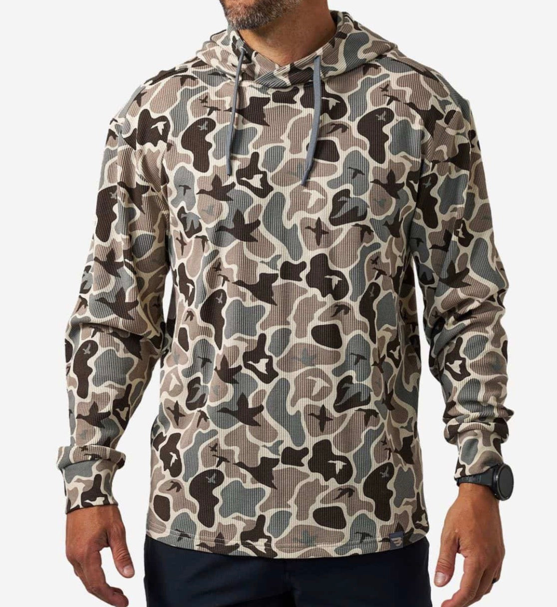BURLEBO thermal hoodie mallard mayhem
