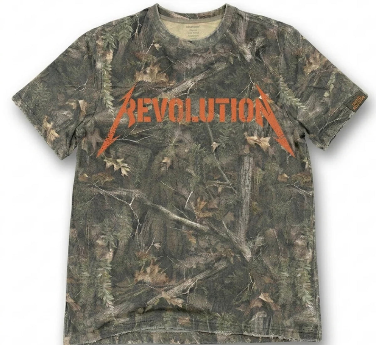 Backwoods Camo Cowboy Revolution Tee