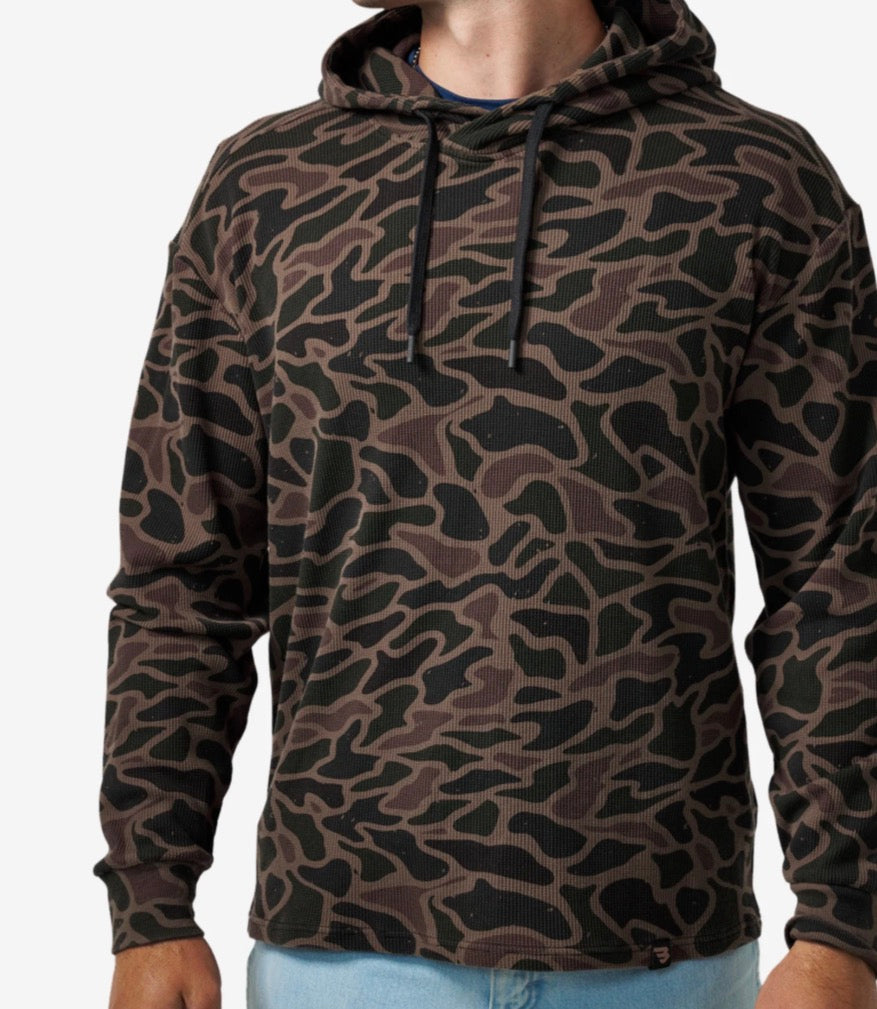 BURLEBO thermal hoodie bendita camo