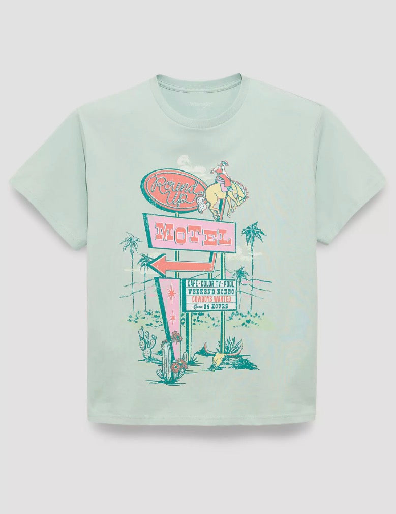 Roundup wrangler tee