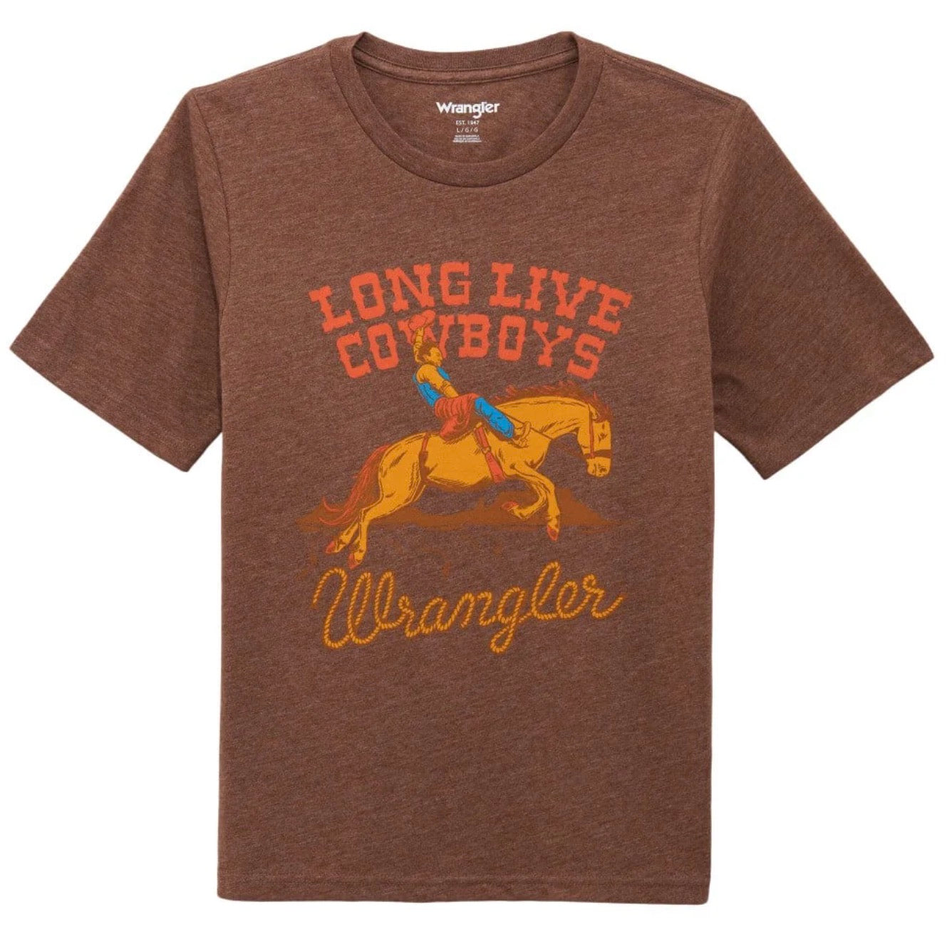 Kids long live cowboys tee