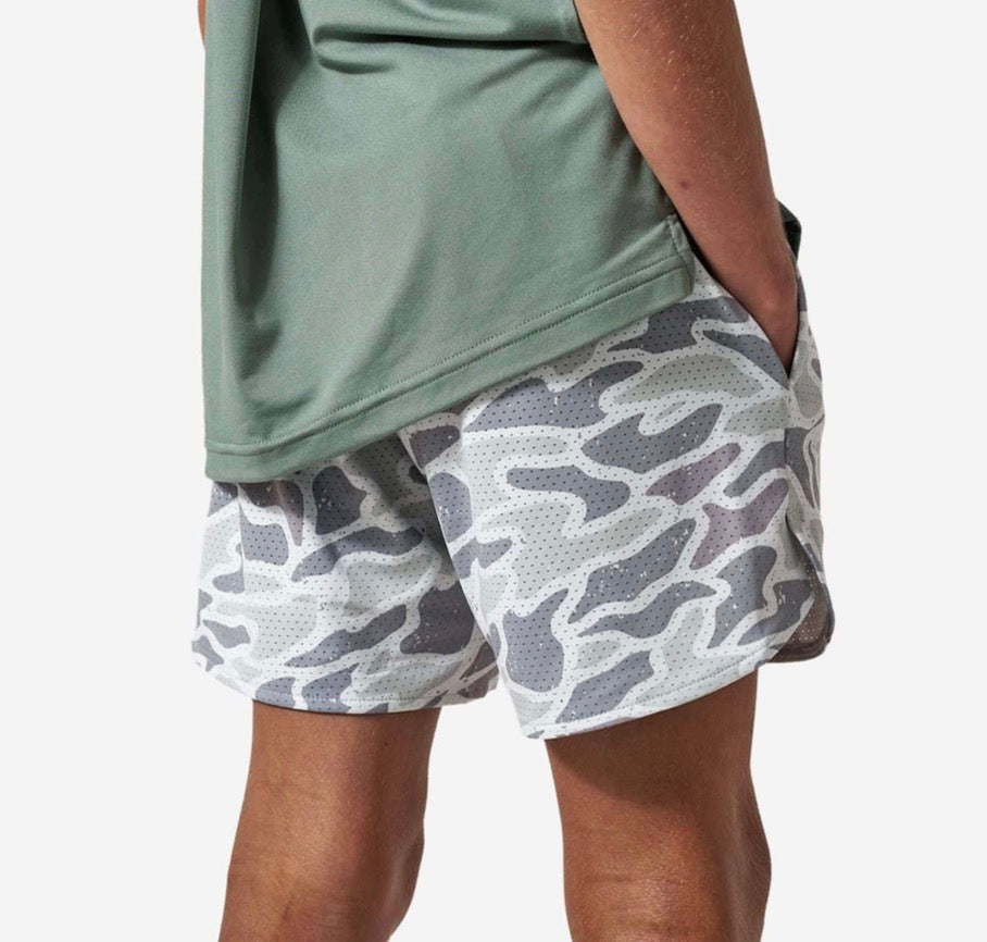BURLEBO youth mesh training shorts
