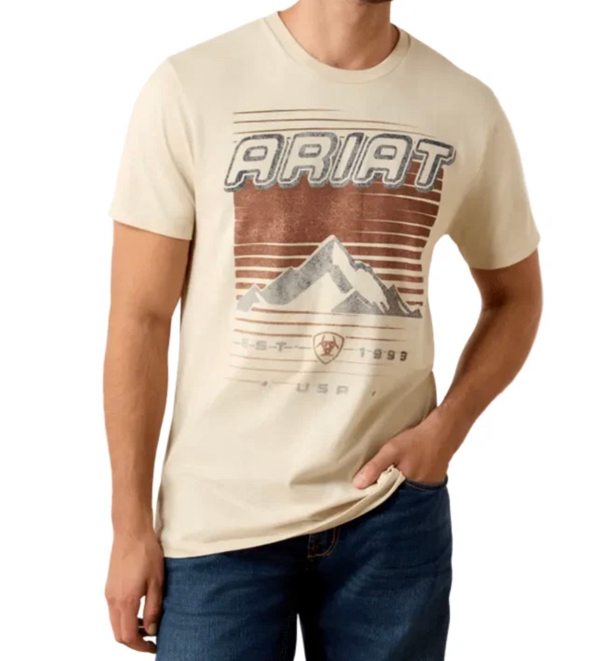 Ariat nineties cowboy t-shirt