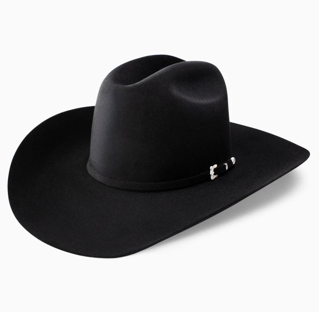 20X Black Gold RB Profile Cowboy Hat