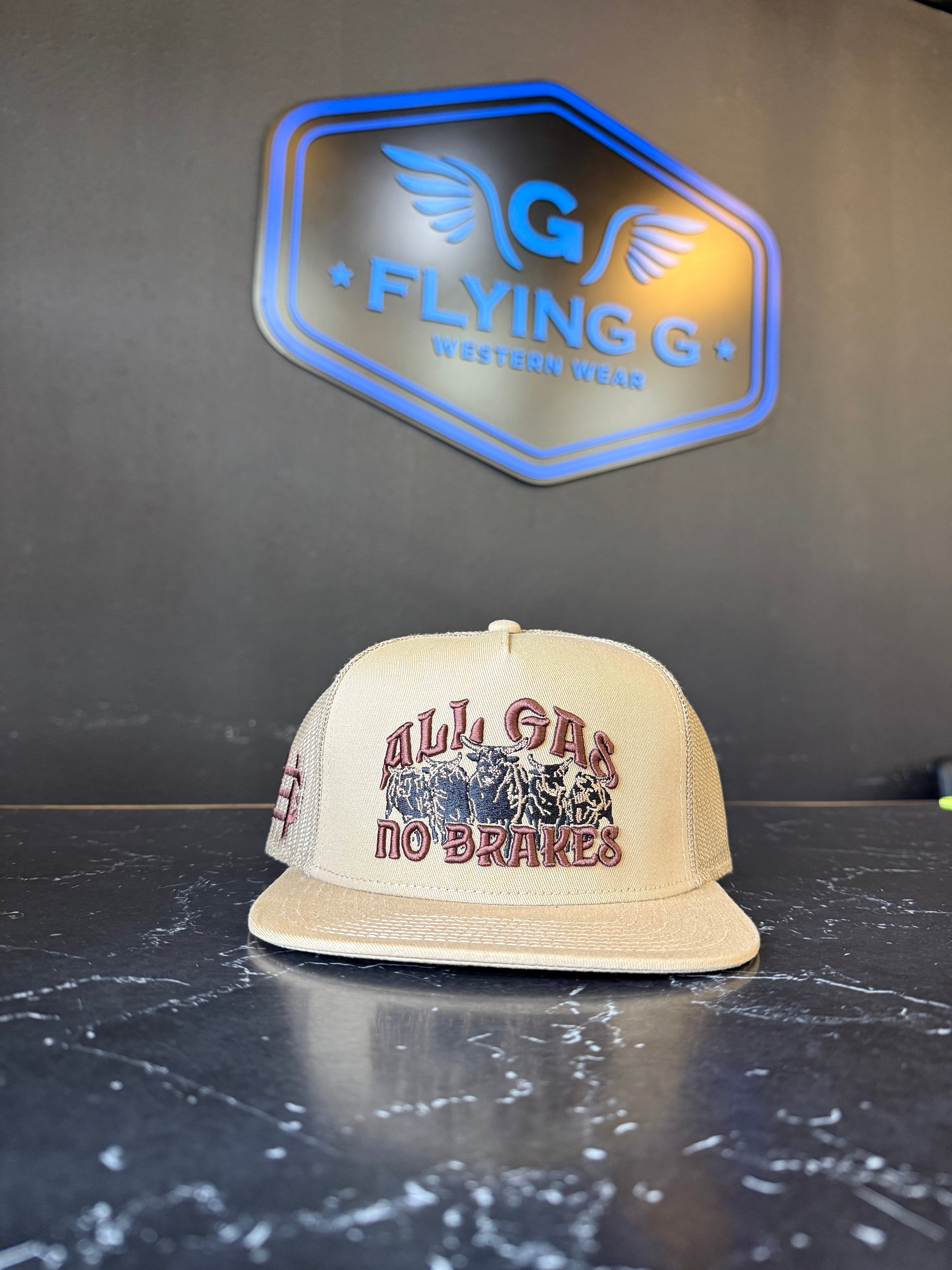 All gas no breaks cap