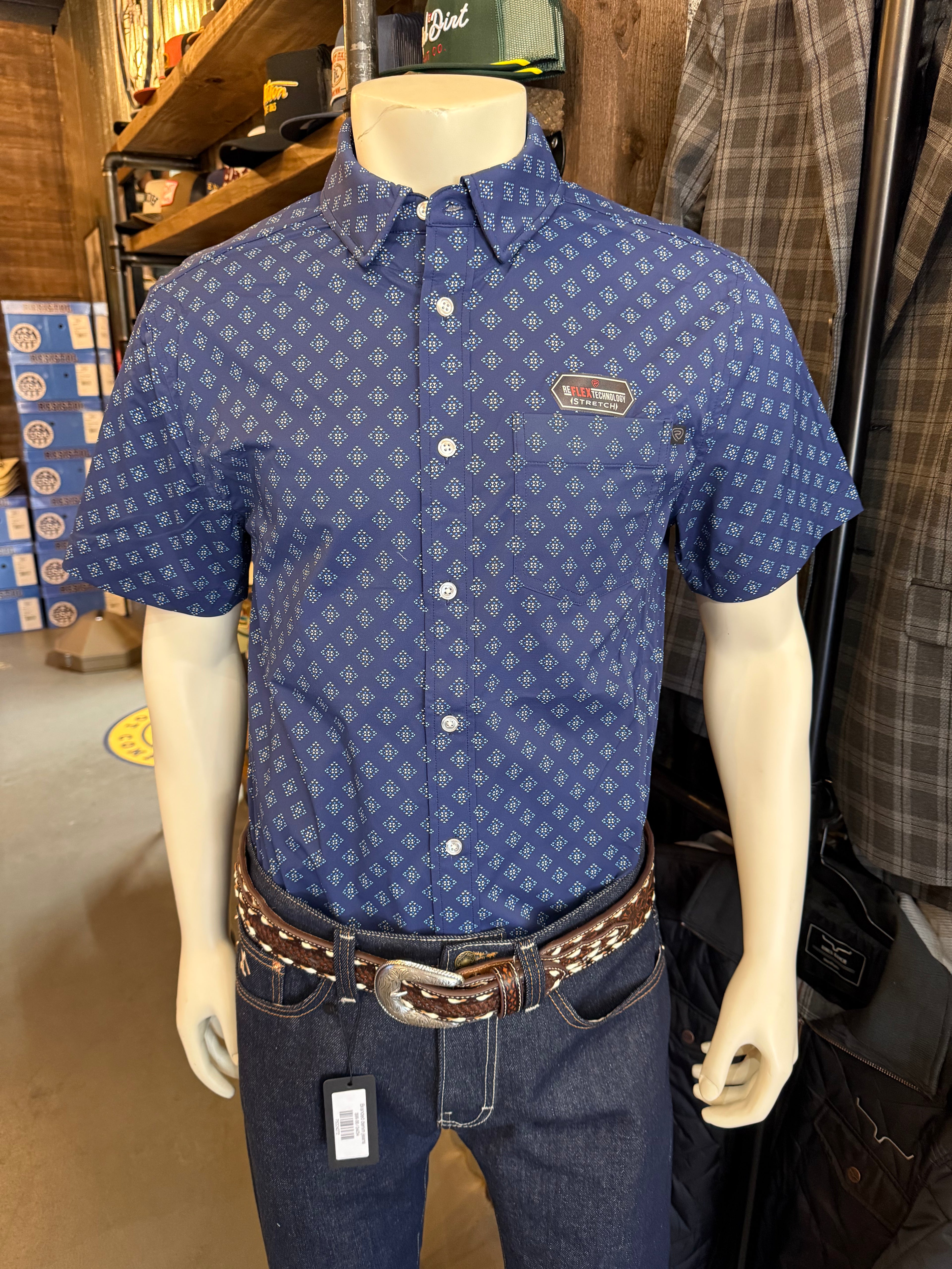 Rock & roll geo tek button up