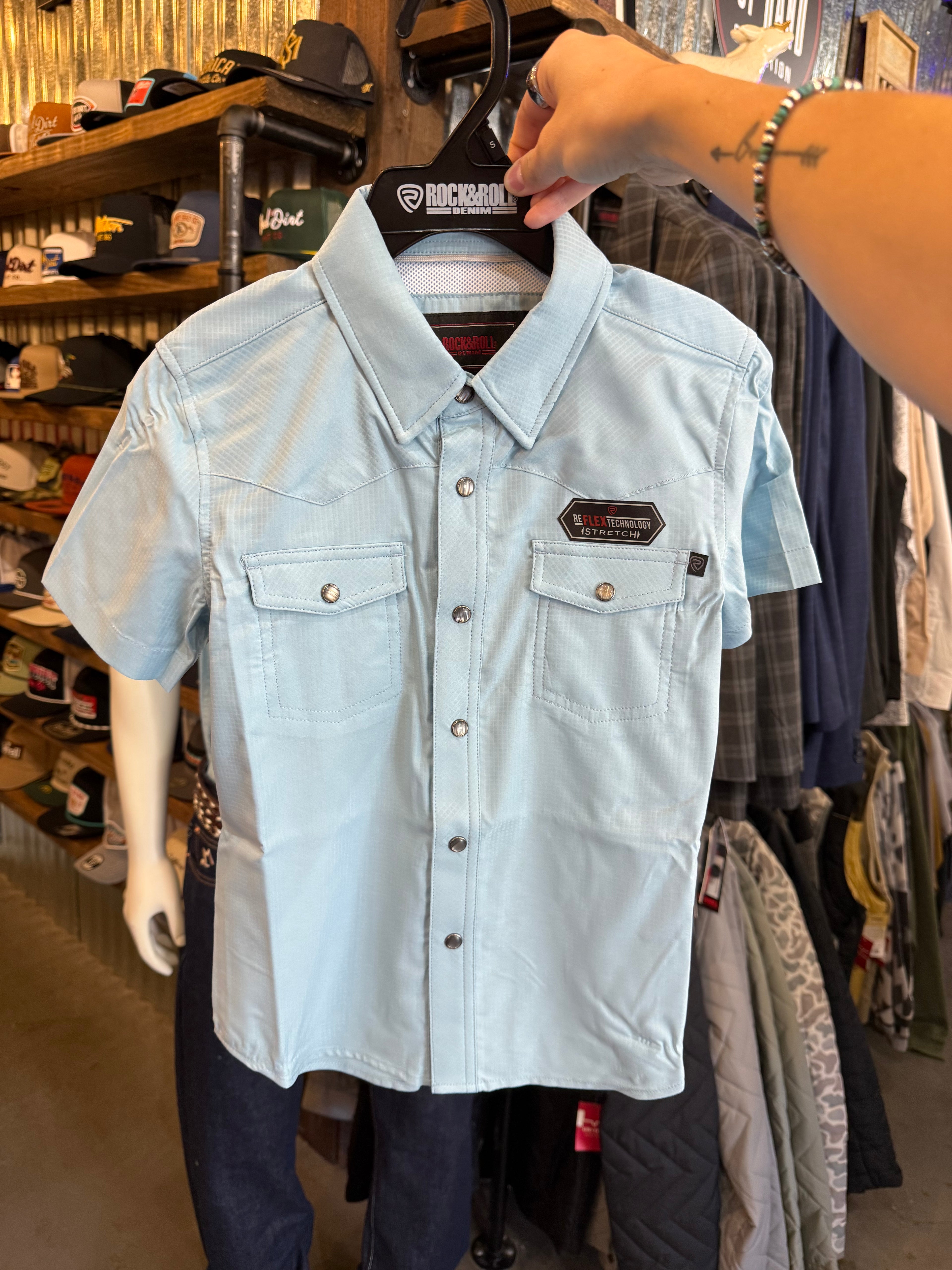Boys rock & roll aqua tek snap