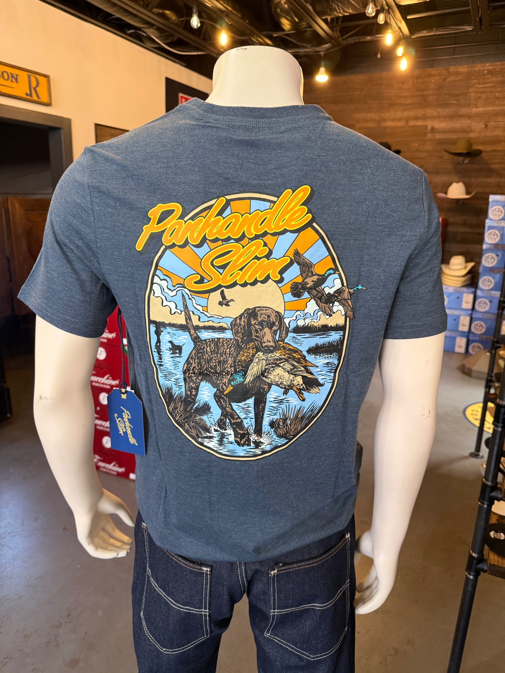 Duck dog panhandle slim tee