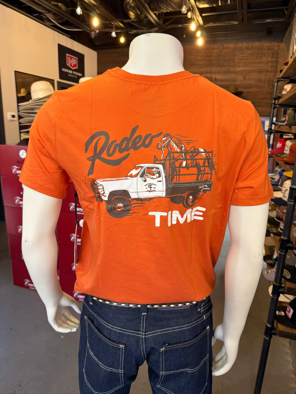 Rodeo time tee