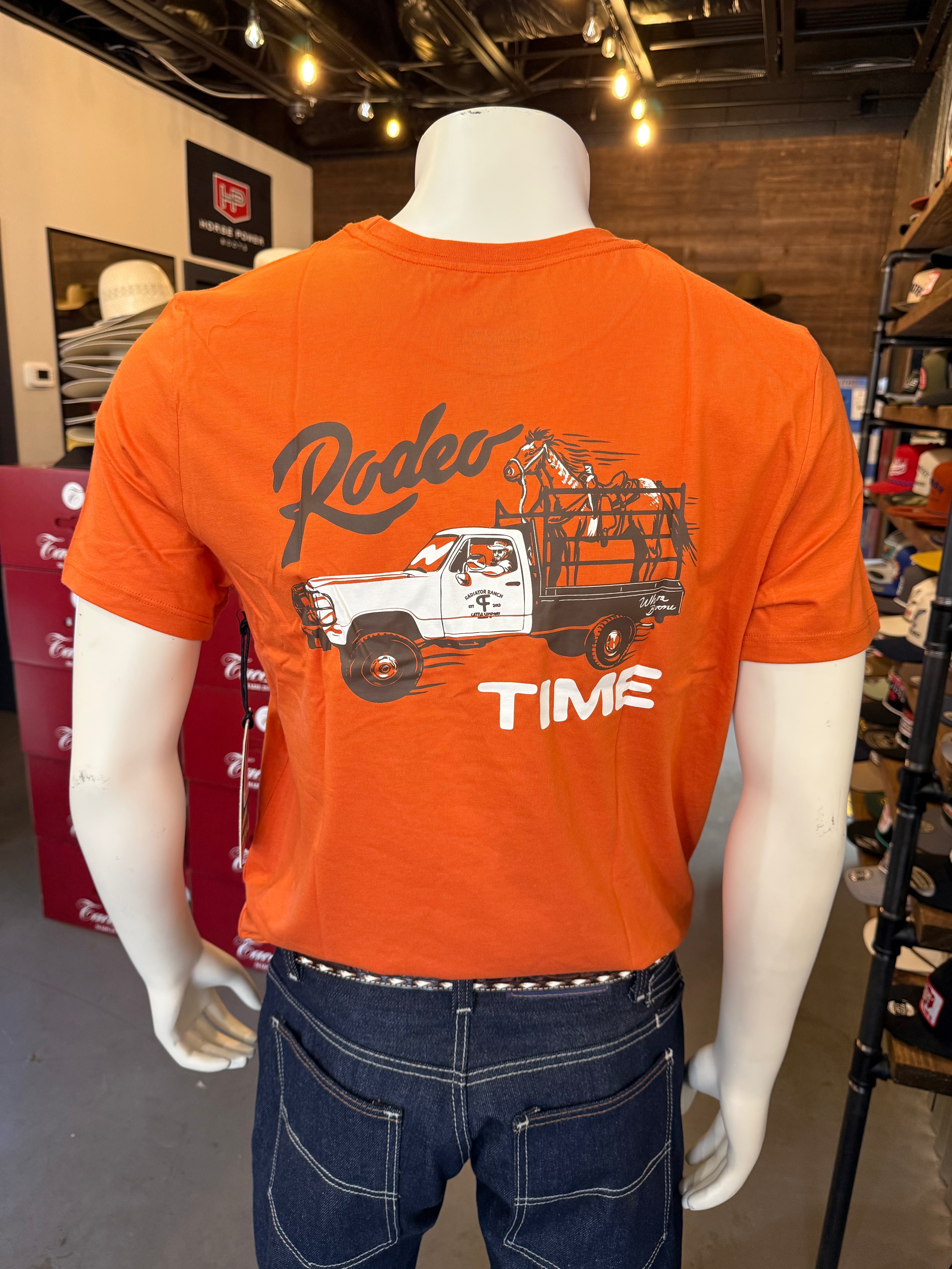 Rodeo time tee