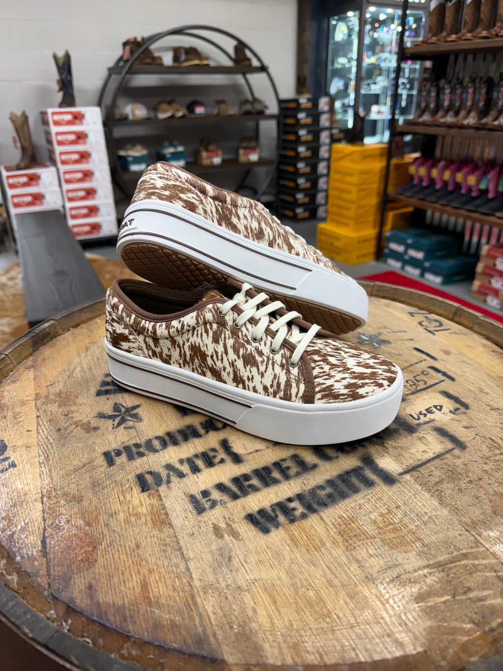 Ariat Cow print Skylar