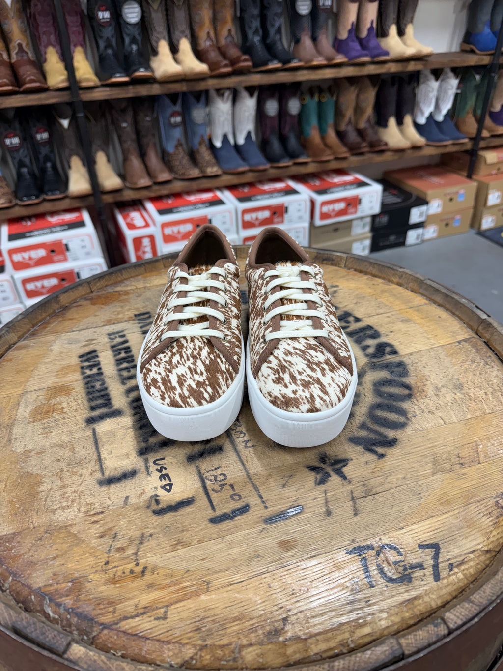 Ariat Cow print Skylar