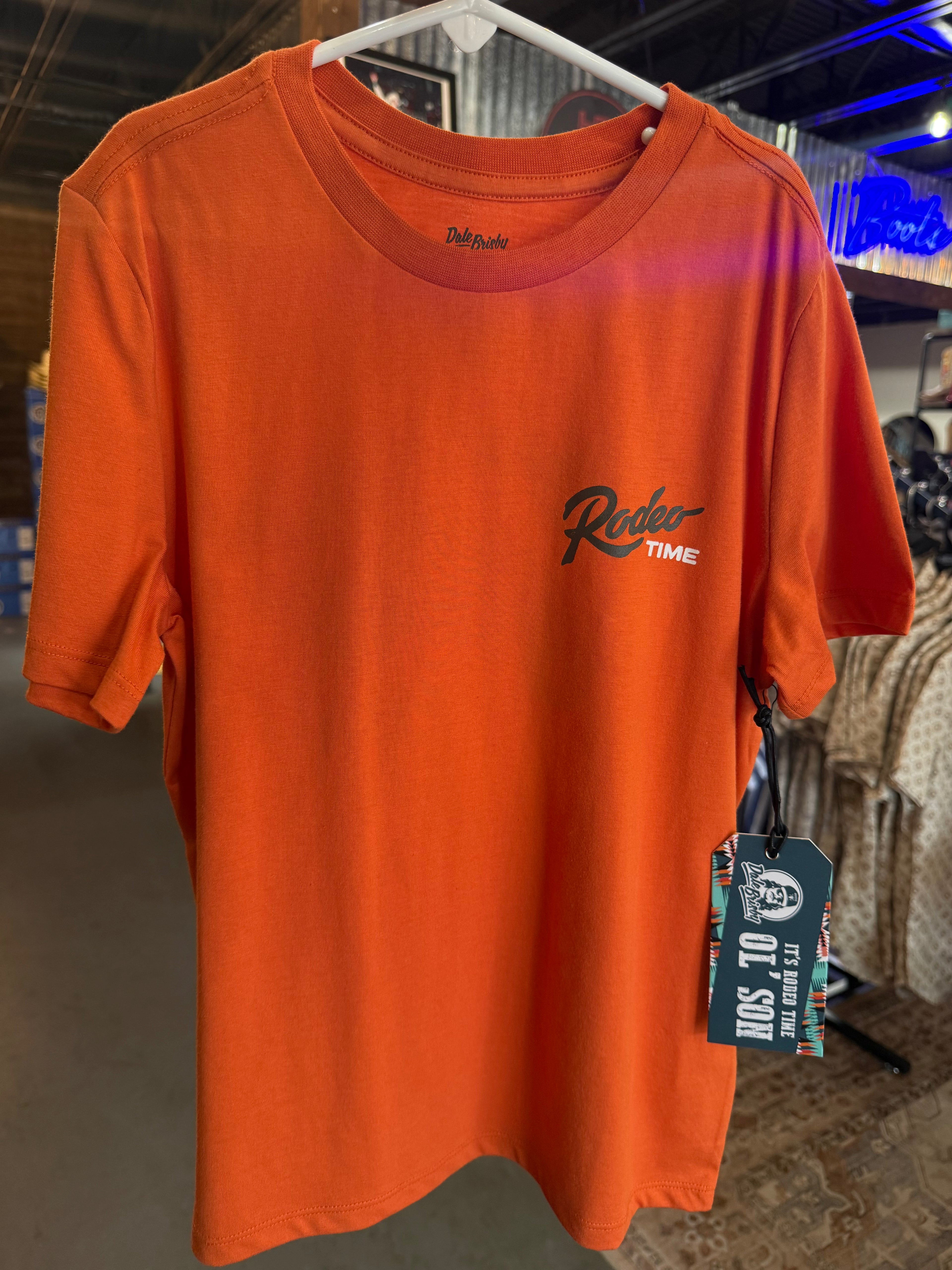 Boys rodeo time tee