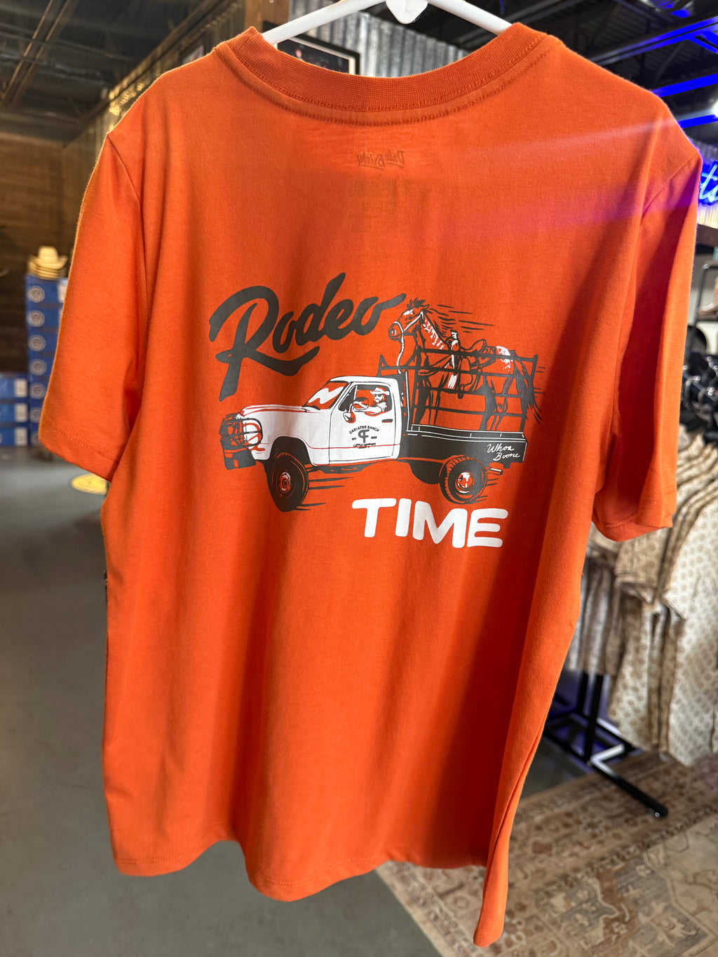 Boys rodeo time tee