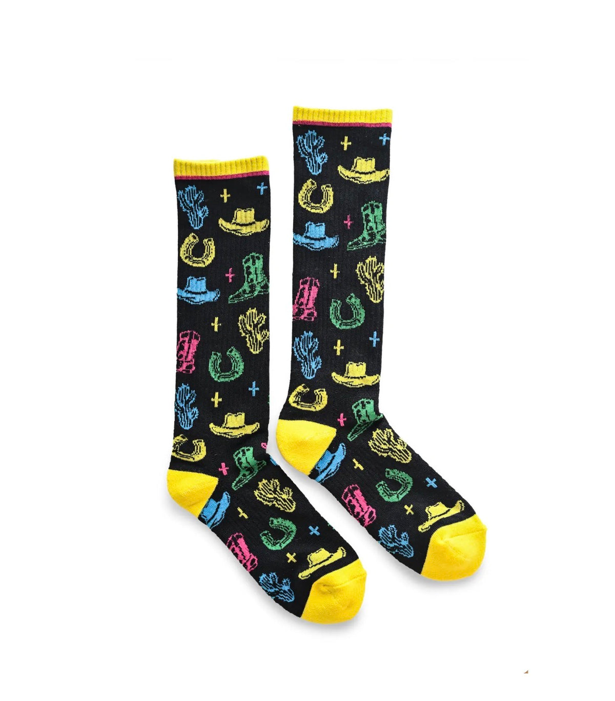 Neon Wrangler Performance Book Socks