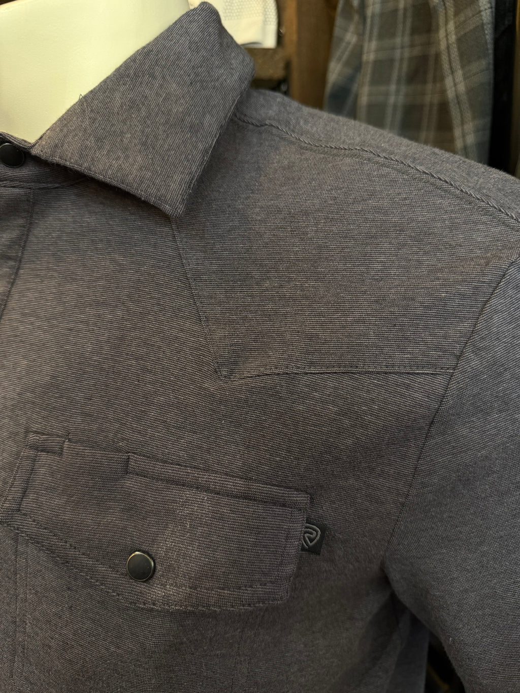 Solid Melange Rock & Roll Polo