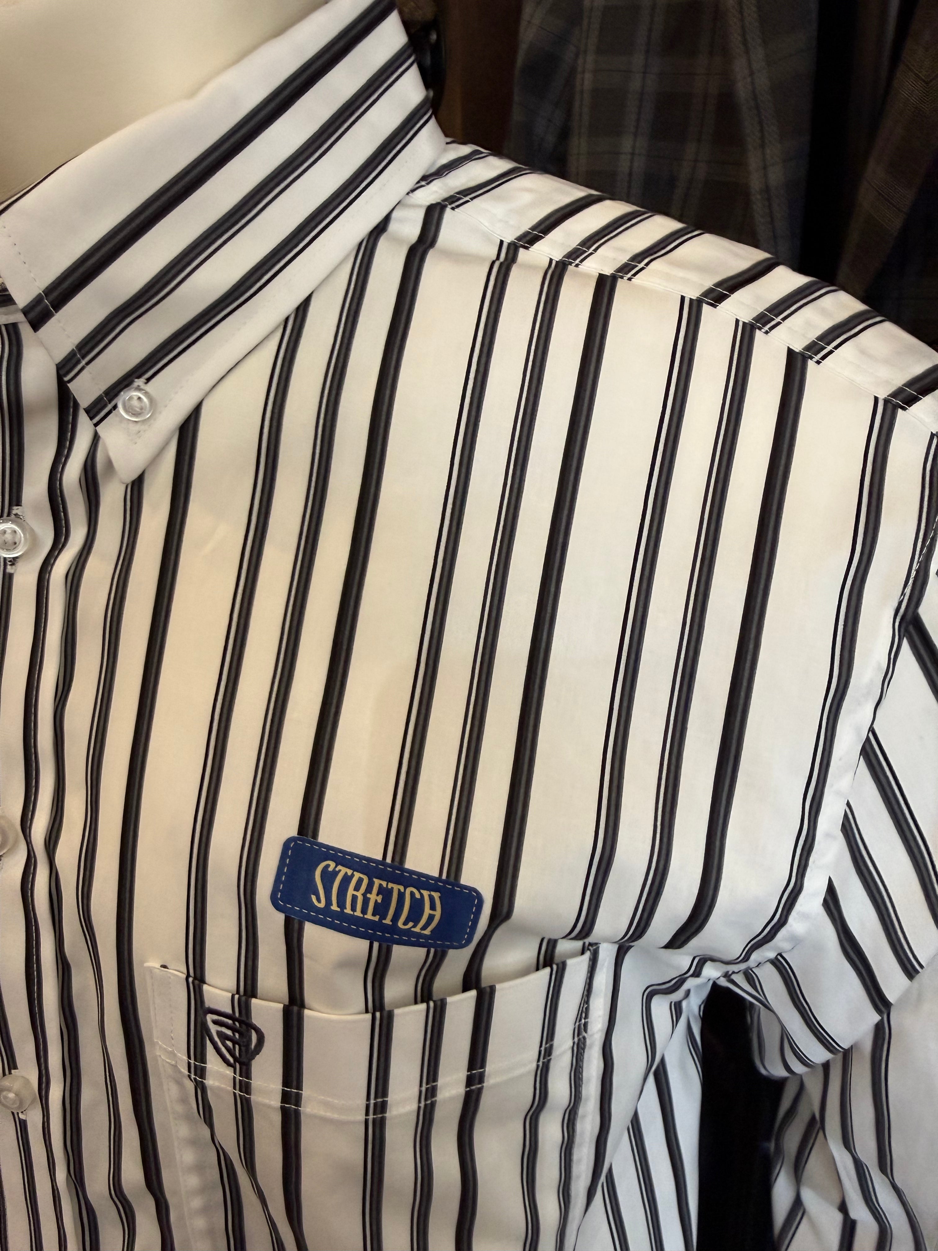 Rock & Roll Striped long sleeve button up