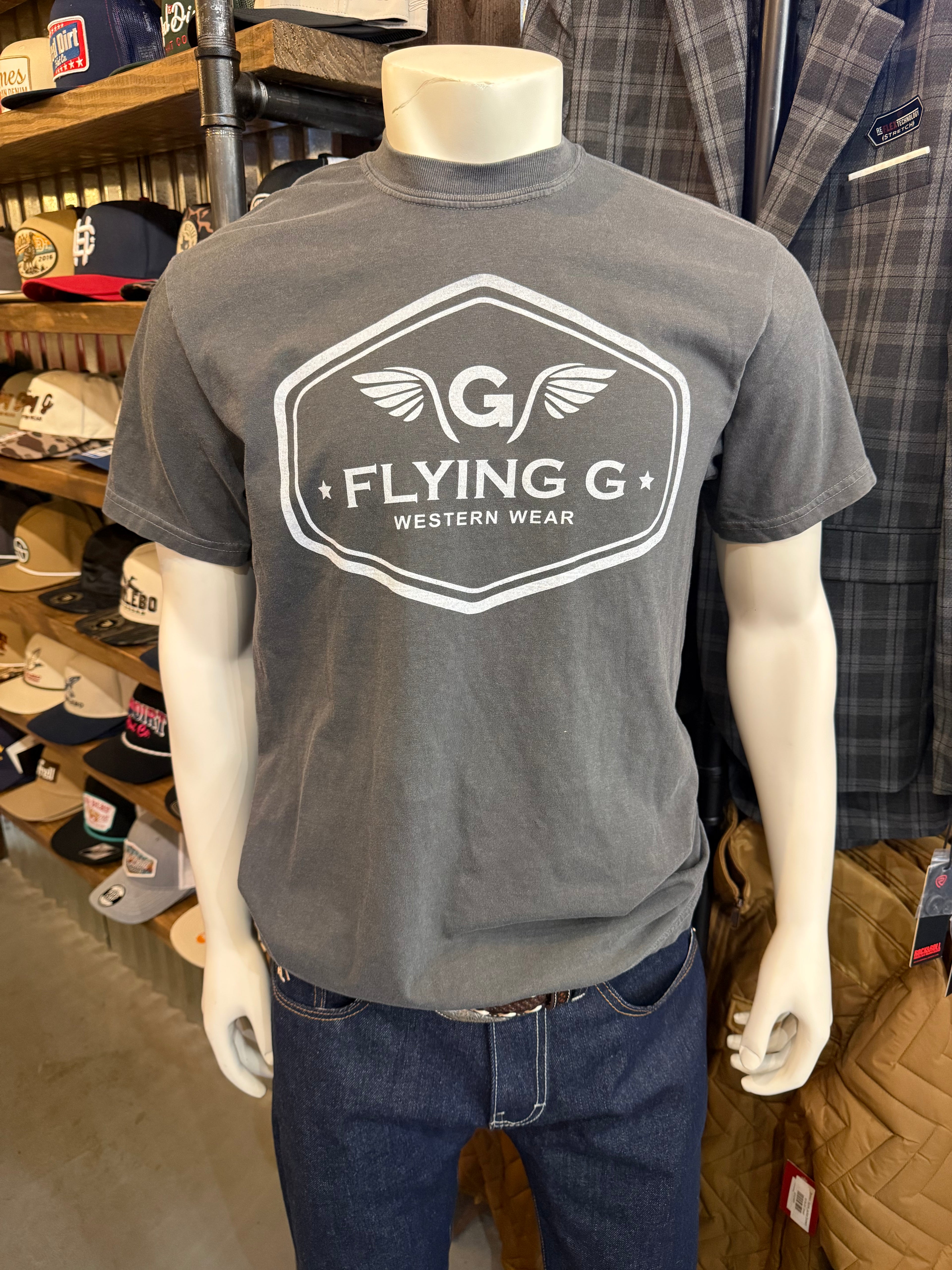 Grey Flying G T-Shirt