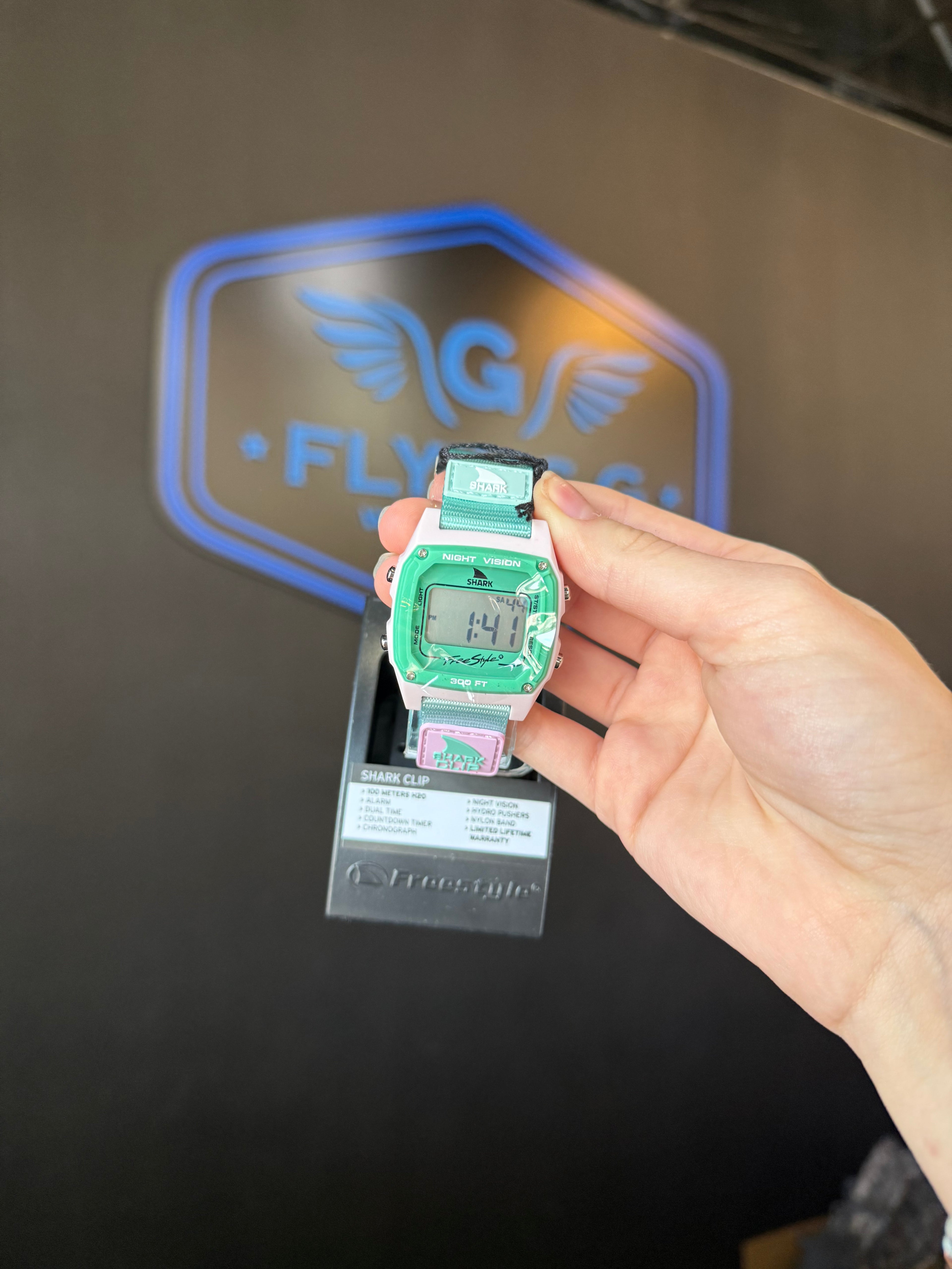 Freestyle pure aqua clip