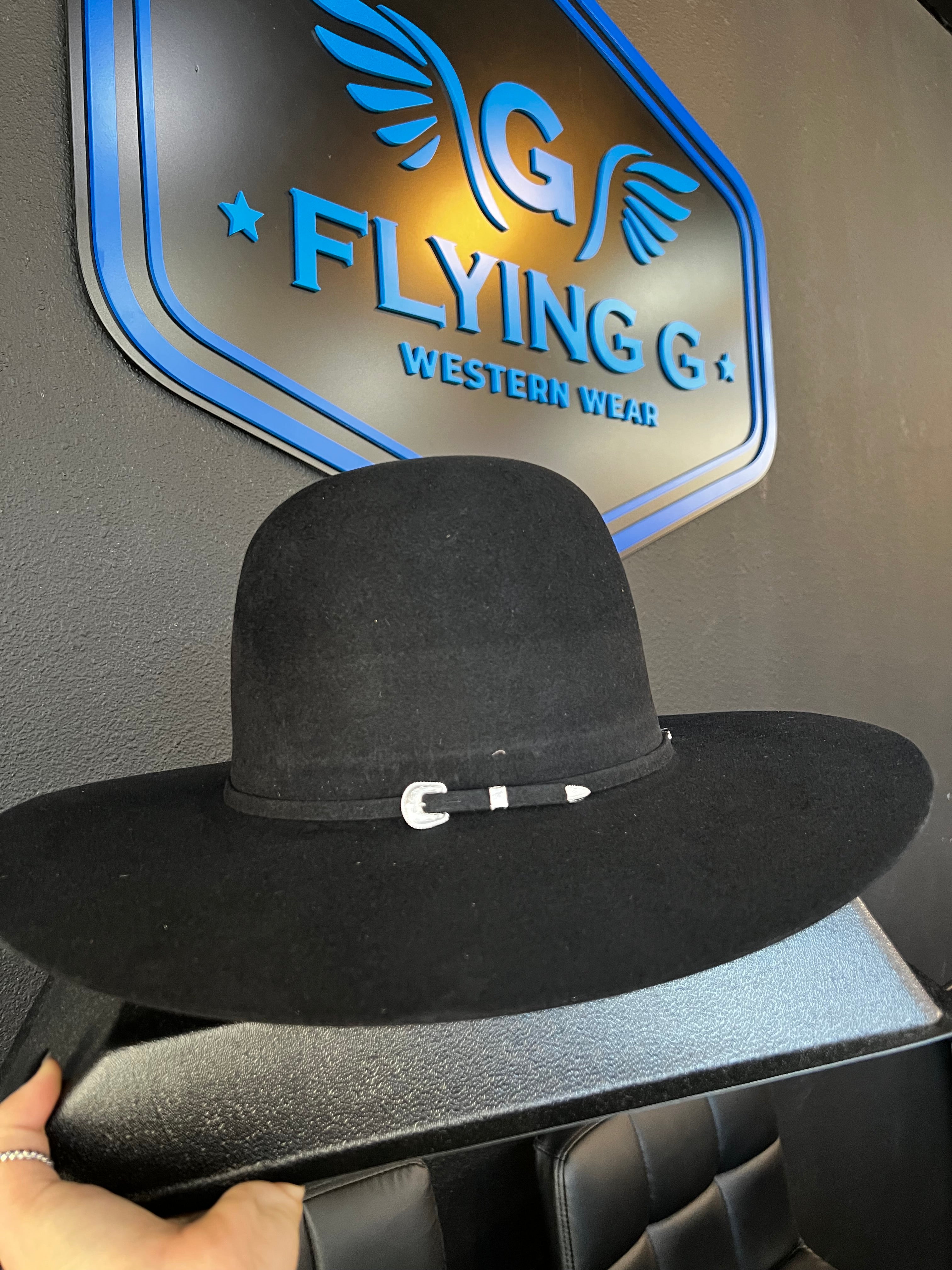 Tacchino Black 10X Felt Hat