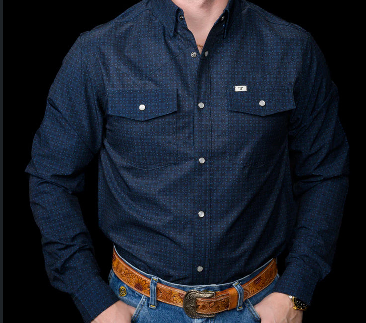 The Silas in Black/Blue