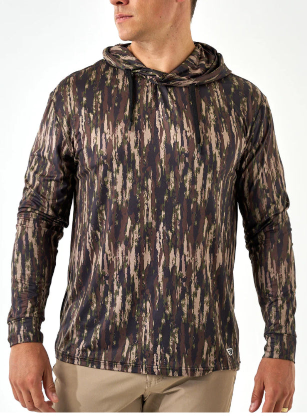 BURLEBO midland camo performance hoodie