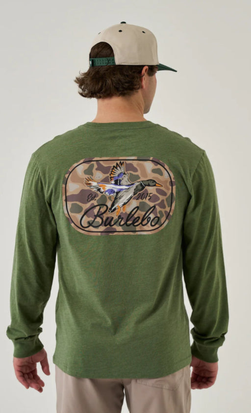 Green BURLEBO long sleeve tee