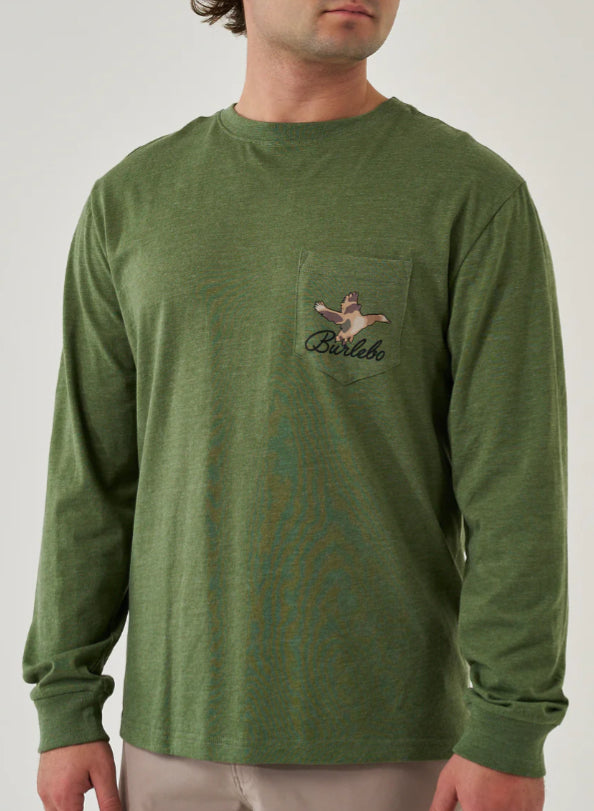 Green BURLEBO long sleeve tee